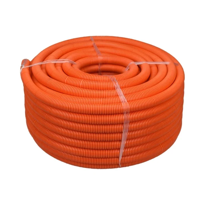 withstand heavy foot pressure without breaking  PA Flexible Corrugated Wire Protection Insulation Tube