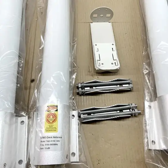 XJS wireless fiberglass omni internet mimo outdoor high gain long range wifi antennas for ubnt rocket m5m2 mimosa