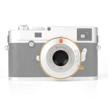 7 Artisans M35mm F5.6 Pancake Lens Full-Frame Format Manual Focus Ultra-Thin Camera Lens with Lei Ca M Mount