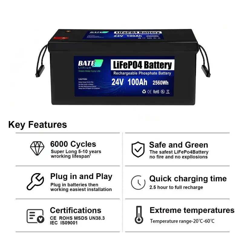 24v Lifepo4 battery