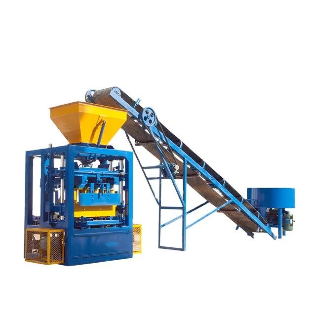 Popular Qt4-24  Parpaing Pavement Brick Making Machine for Sale
