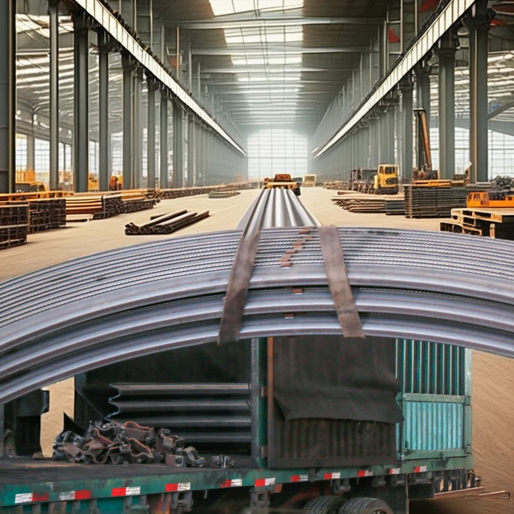 Adjustable U-Shaped Light Type Steel Beams for Underground Coal Mine Tunnel Support Steel Structures