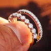10K white gold
