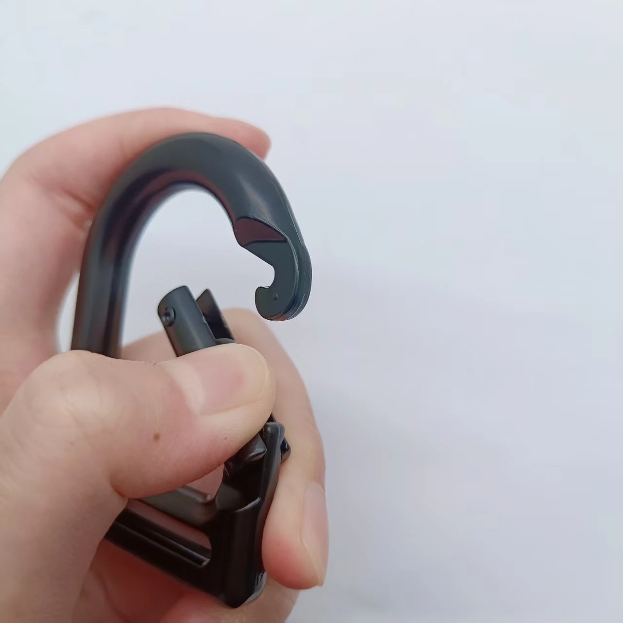 38MM Zinc Alloy Webbing Belt Clasp Strap Buckle Hook D-shaped Hook