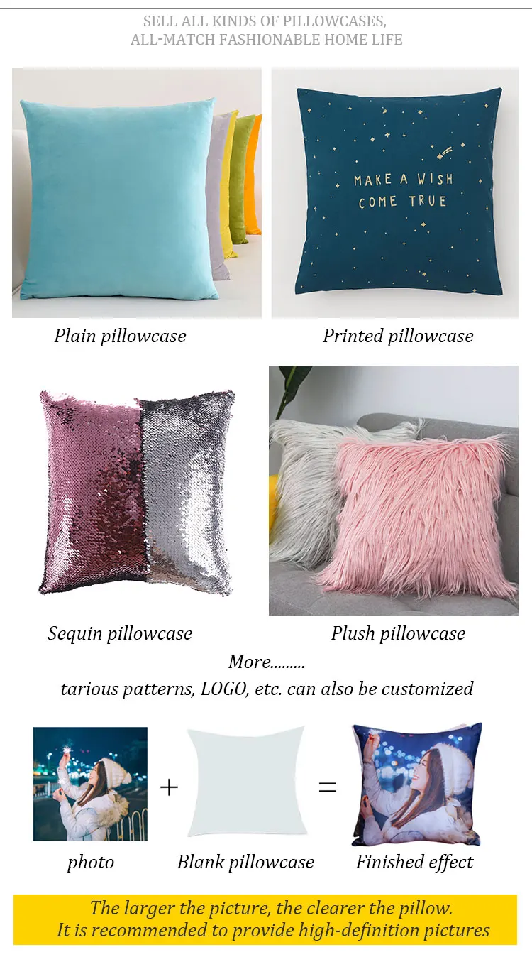 Wholesale Plush Brown Soft Custom Cushion Cover Living Room Bedroom Car