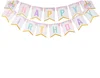 Striscione colorato "HAPPY BIRTHDAY" - 1 pezzo