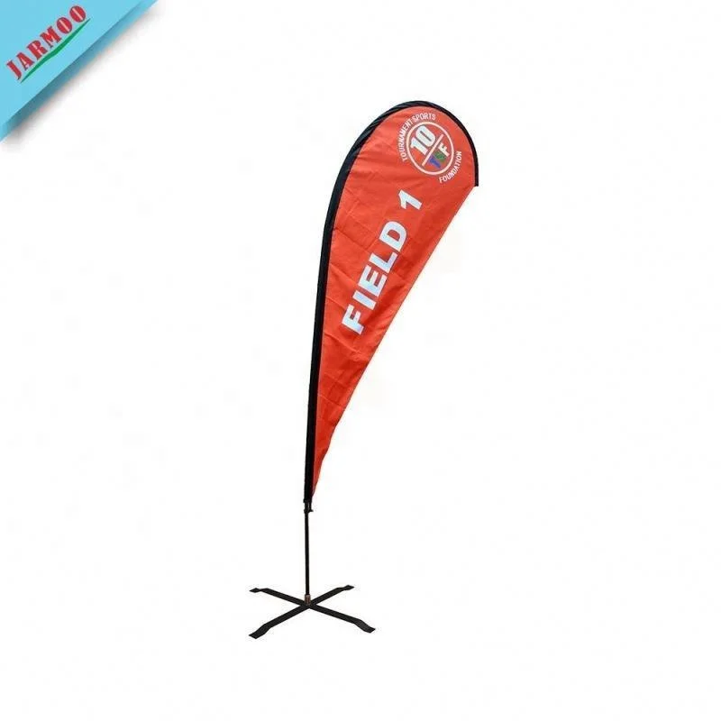 Drapeau à Plumes Publicitaire Pour Salon De Coiffure – Hauteur 2,4 M, Avec Poteau Et Piquet, Pour Vitrine Ou événement En Extérieur