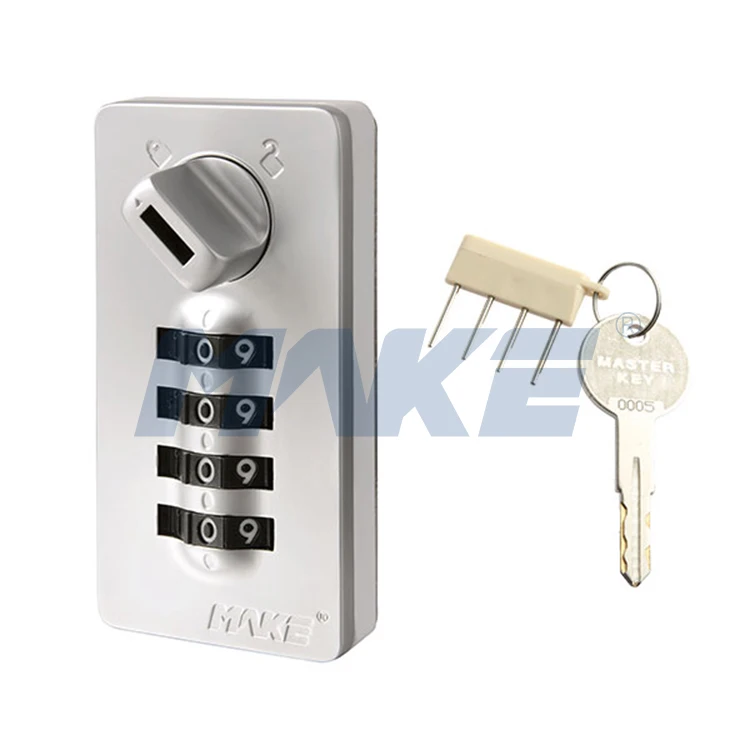 MK707 Digital Safe Lock Cipher Cabinet Lock 4 Digit Mechanical Combination Lock for Gym Club Office Furniture Lockers