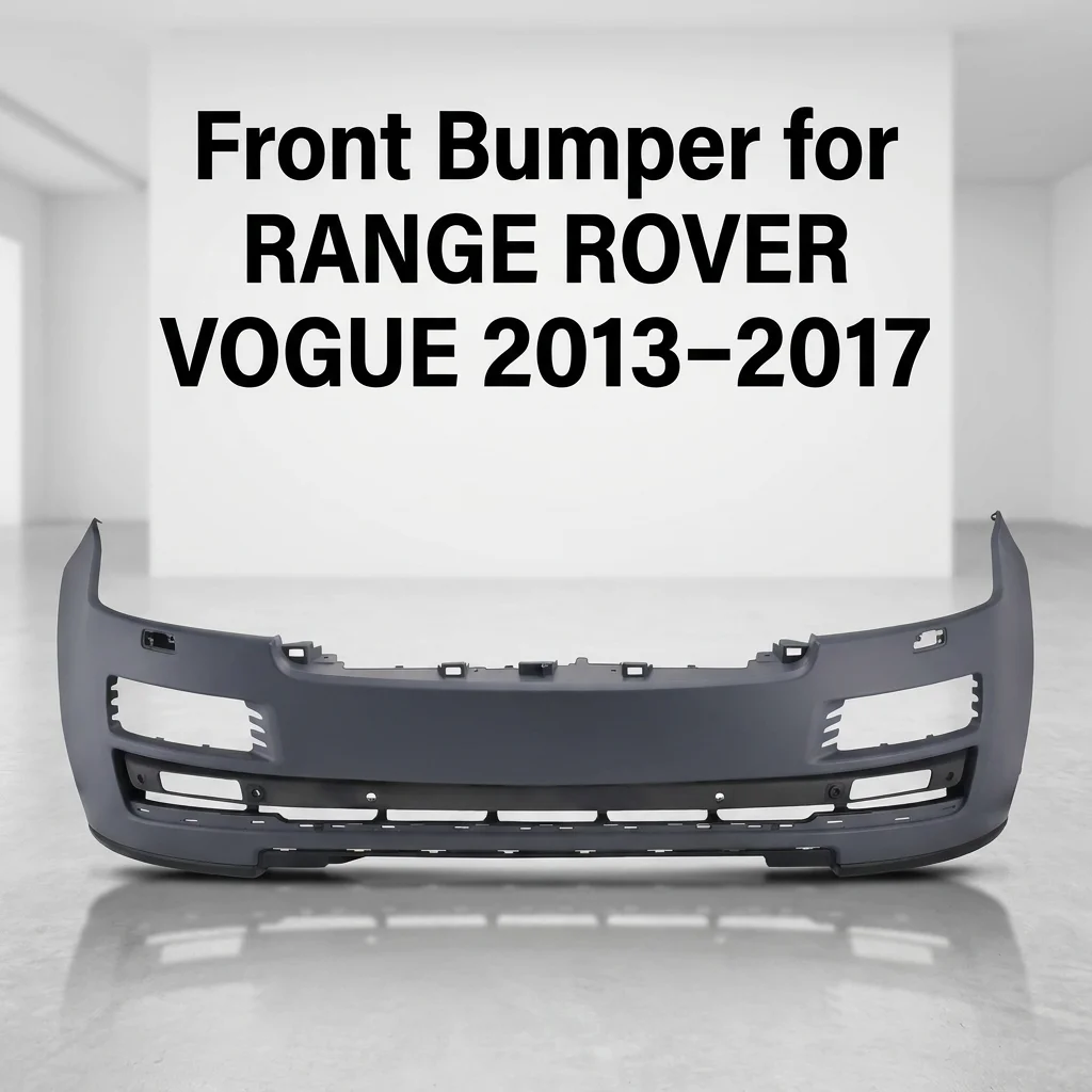 LR071955-B Customizable Front Bumper Easy Installation Plastic PP Car Front Bumper Replacement for RANGE ROVER VOGUE 2013-2017