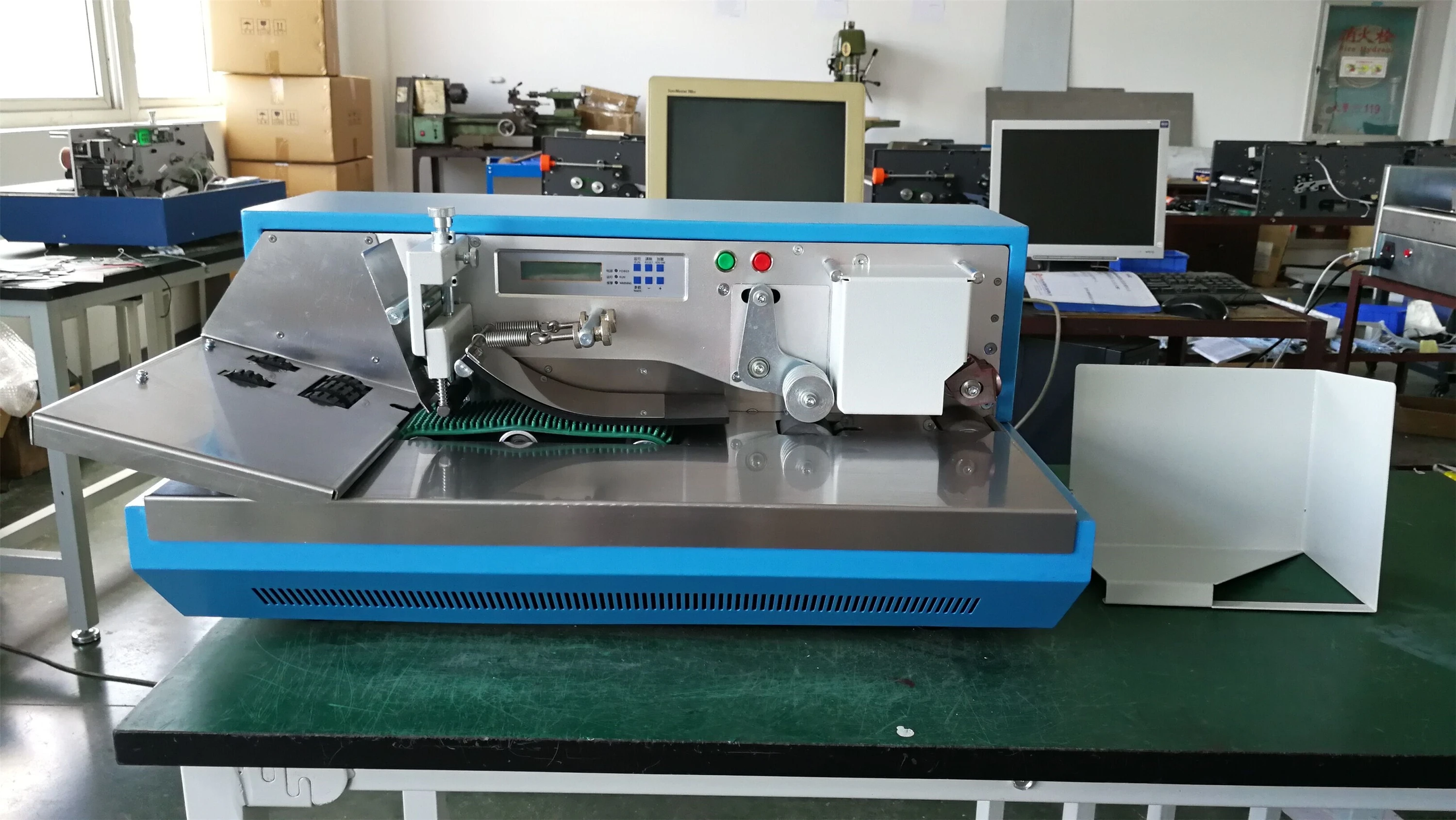 High Speed Envelope Postmark Franking Canceling Machine Pouch Coding Machine Postmark Stamping Machine for Self-inking Stamp