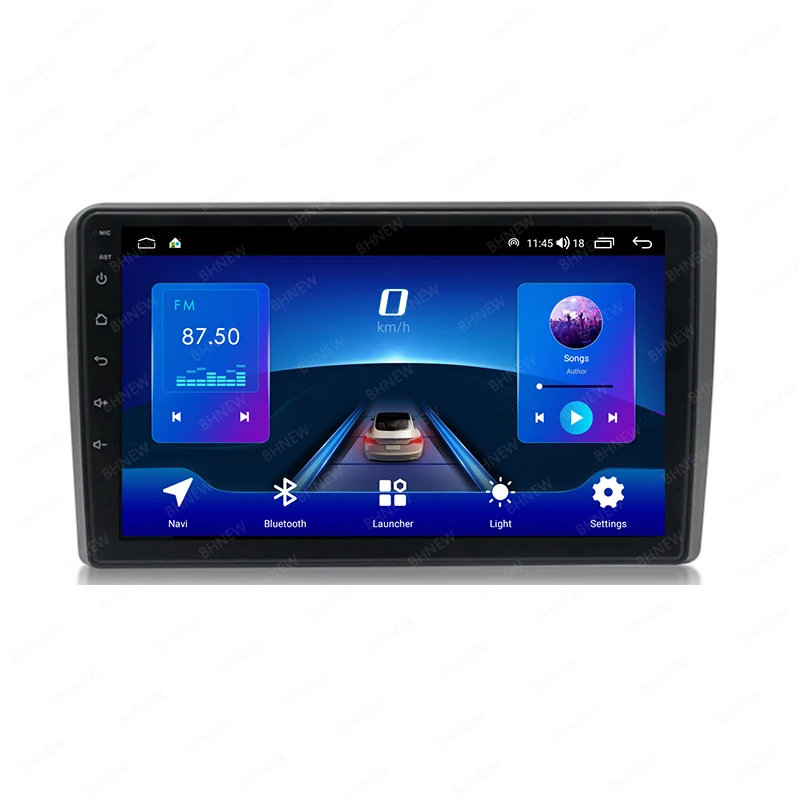 android car radio multimedia video player for audi a3 8p s3 rs3