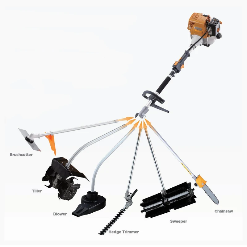 Agricultural Machinery High Quality Multi-Functional Gasoline Brush Cutter 8 in 1