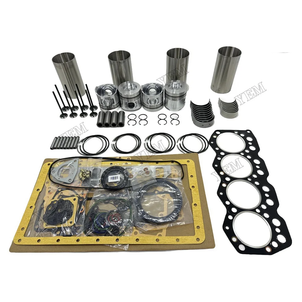 Overhaul Rebuild Kit for Mitsubishi S4K-T Engine Caterpillar E110B E120B
