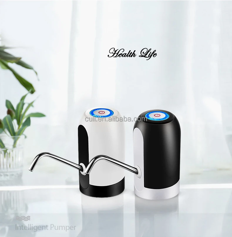 2022 Portable Water Bottle Pump Dispenser Filter Electric Touch Usb