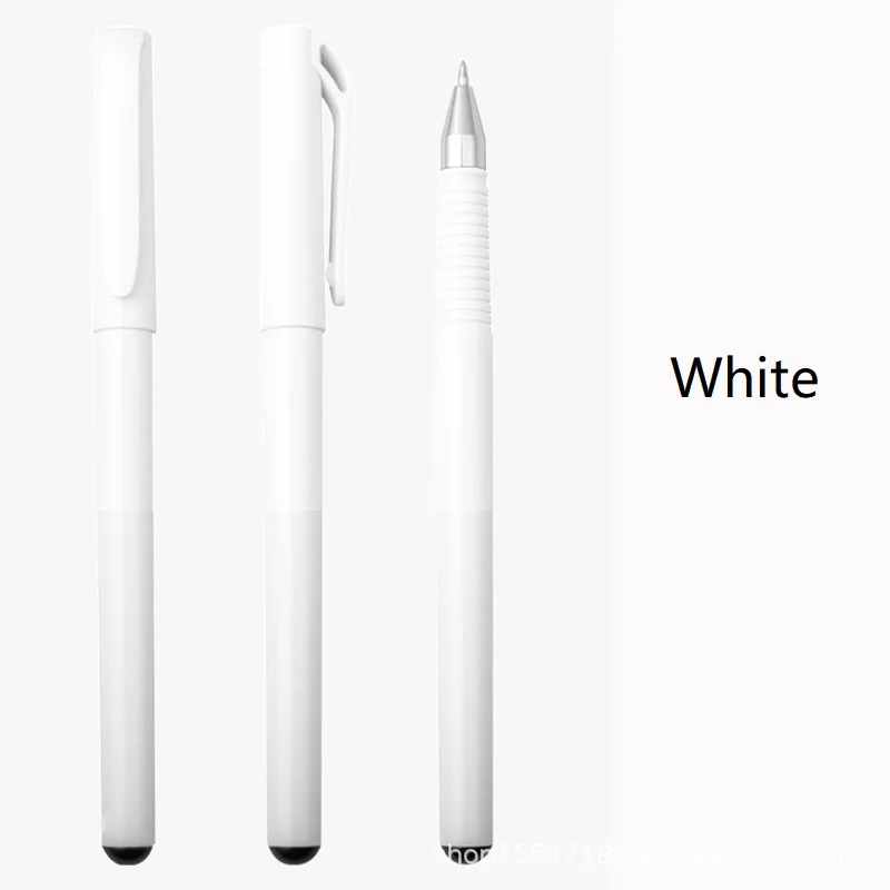 Рекламная гелевая ручка печать логотипа выставочная Подарочная пластиковая деловая официальная Подпись шариковая