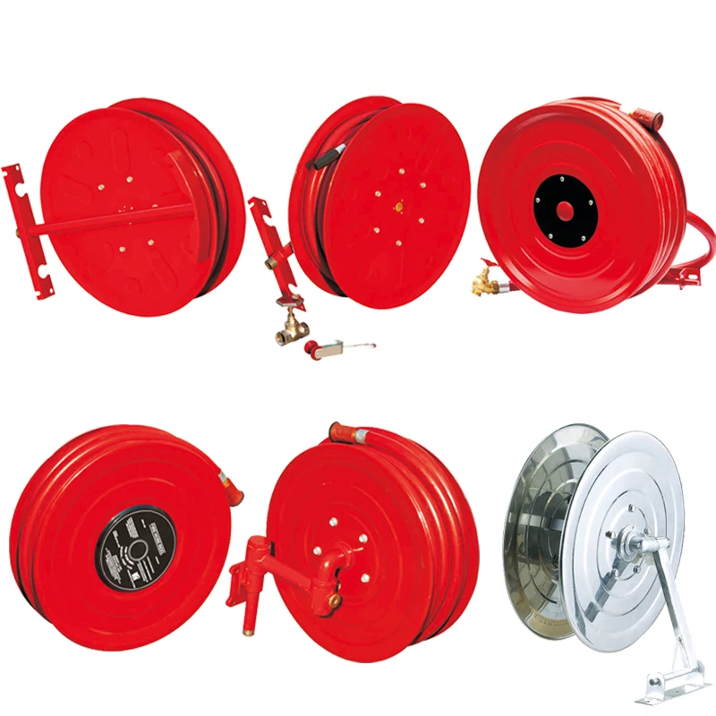 Manual Swing / Automatic 3/4 Inch 1'' 30 Meters High Pressure Fire Hose Reel Buy Fire Hose