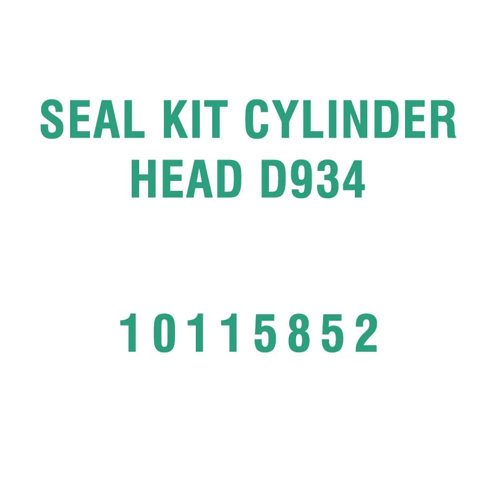 SEAL KIT CYLINDER HEAD D934 10115852 for Liebherr R916 Excavator
