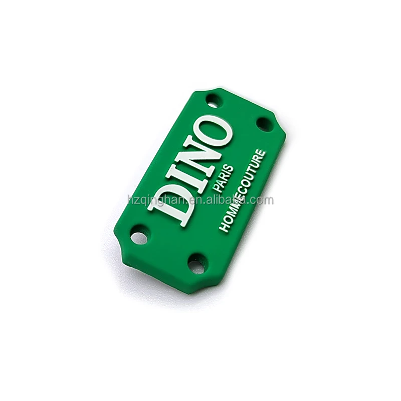 Custom Metallic Transfer Brand Adhesive Metal Bag Hat Label Custom Logo