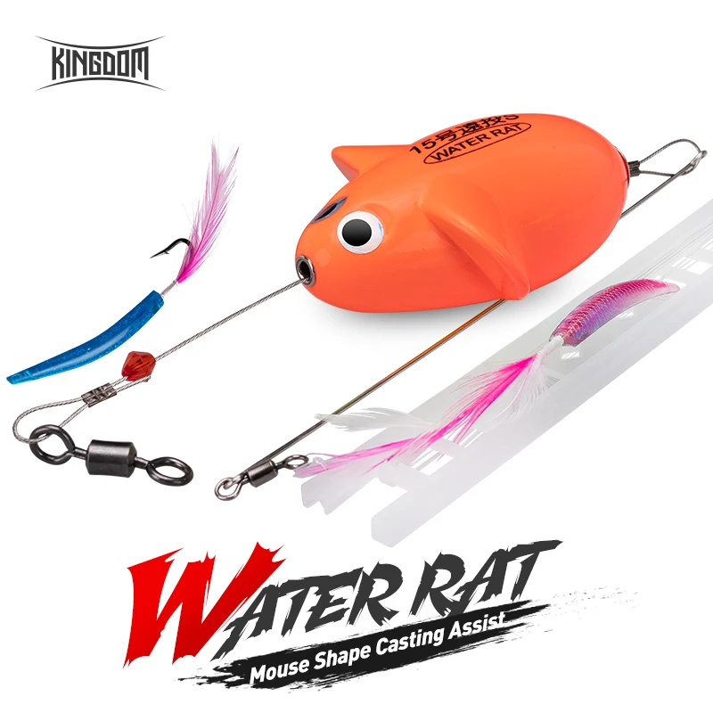 Kingdom Water Rat Fishing Lures Floating