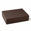 Dark Brown Linen Texture