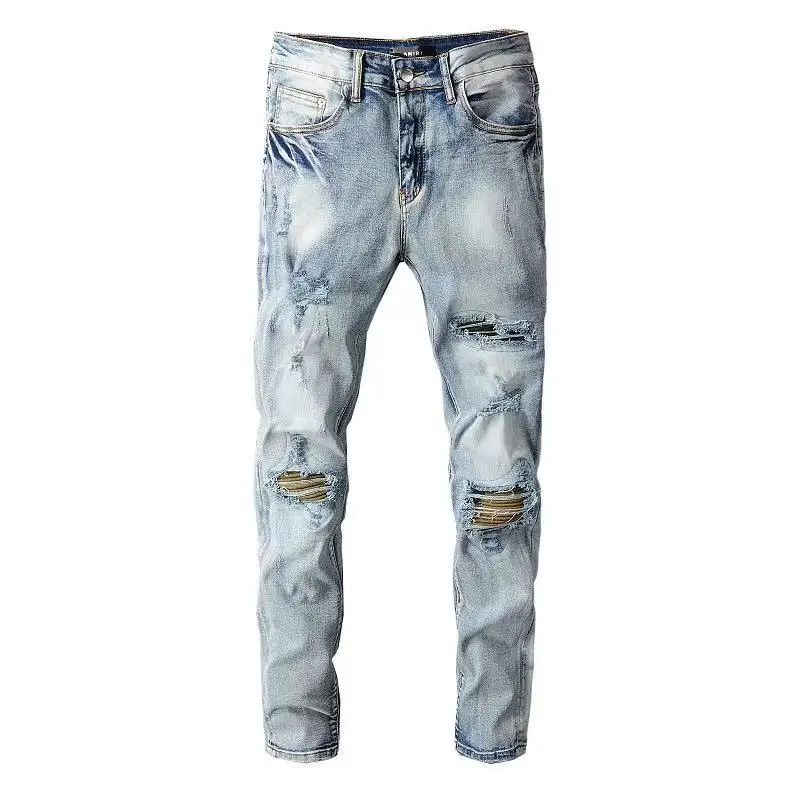 Vaqueros Elásticos De Alta Calidad Para Hombre,Jeans Desgastados De Estilo  Mixto,Color Morado - Buy Los Hombres De Los Pantalones Vaqueros,Vaqueros, Hombre Vaqueros Denim Product on Alibaba.com