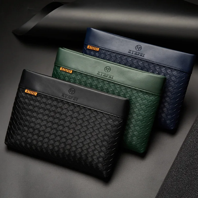 Clutch Carteras De Hombre De Mano Bolso De Mano De Negocios De