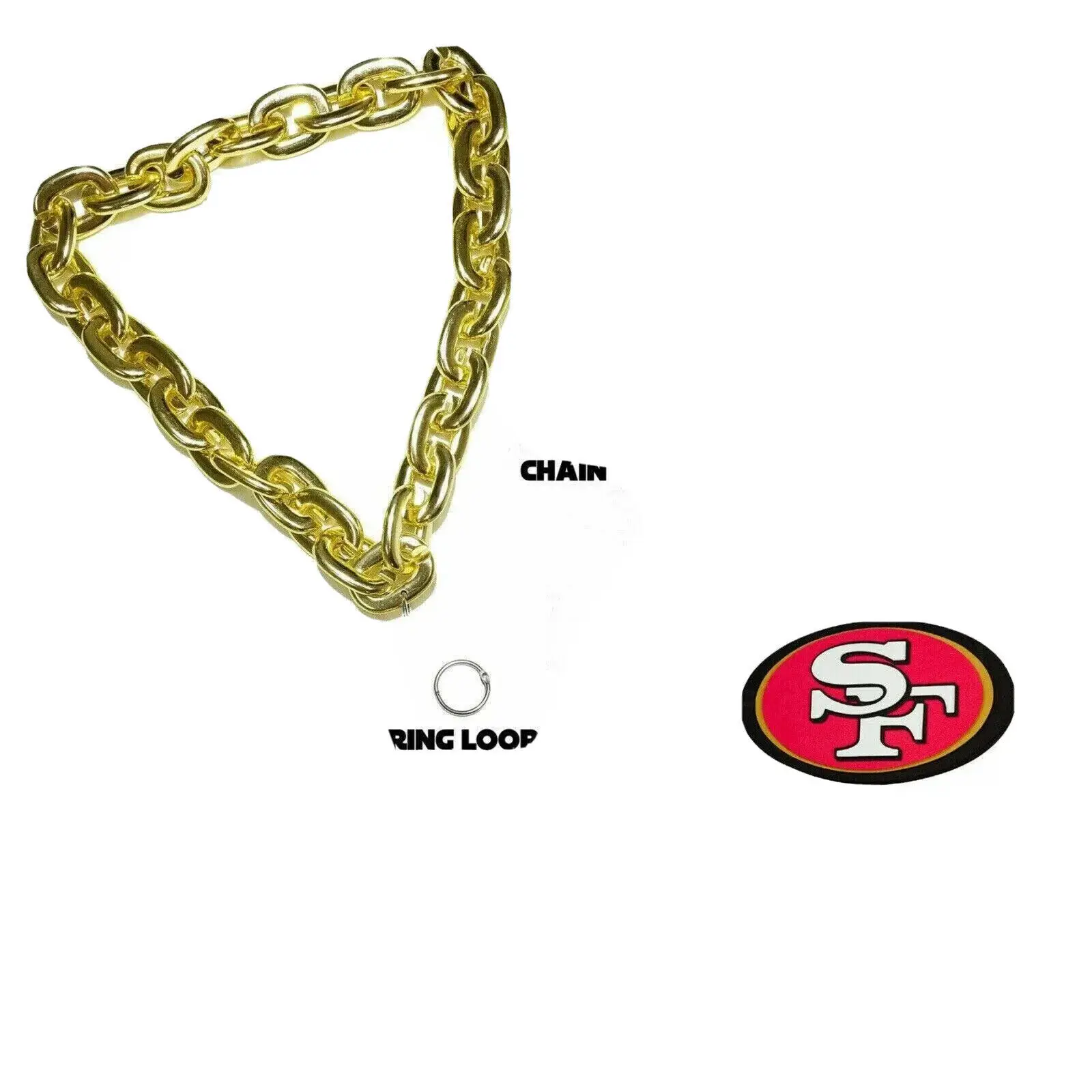 San Diego Padres FanChain (Swag Chain Replica) – FanFave Inc.