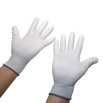 Heavy Duty Nitrile Black Gloves Work Gardening Welding Gloves Handjob ...