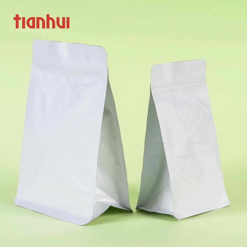 Tianhui Food Grade Resealable Zipper Stand-Up Pouch Packaging Bag for Snacks Dry Food