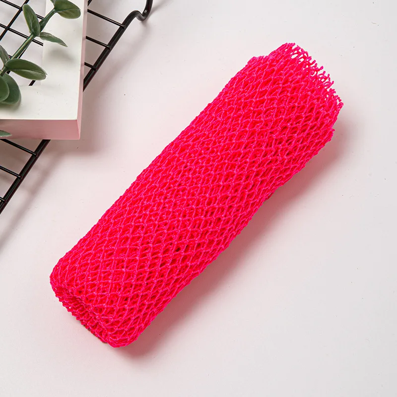 Wholesale Custom Exfoliating Long Back Sponge Nylon African Net Bath