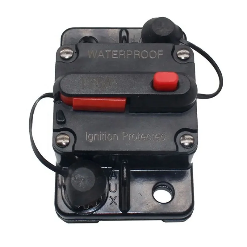 12v-24v 30a-300a Automotive Car Inline Audio Waterproof Dc Circuit Breaker  Switch For Car Rv Boat - Buy Circuit Breaker Switch,Dc Circuit Breaker  Switch,Waterproof Circuit Breaker Switch Product on