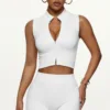 gilet blanc