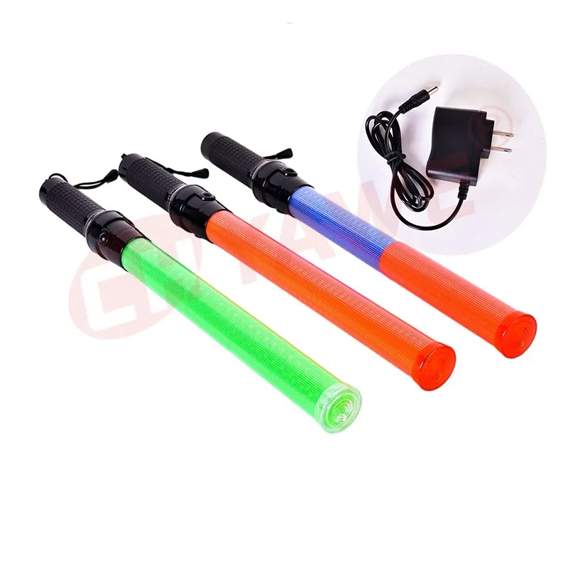 Torch Light 54cm Battery Type High Visible Traffic Safety Baton Light