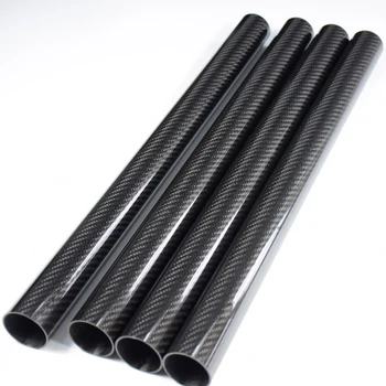 KT high modulus custom carbon fiber tube 10mm 20mm 30mm 40mm 50mm carbon fiber tube