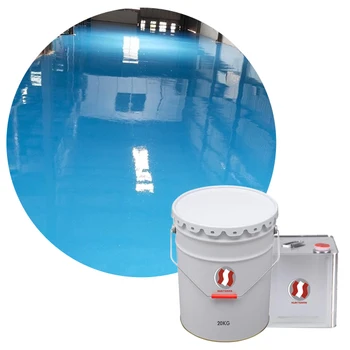 Chemical Industrial Epoxy Resin Flooring Concrete Floor Coating Paints Epoxy Flooring Material