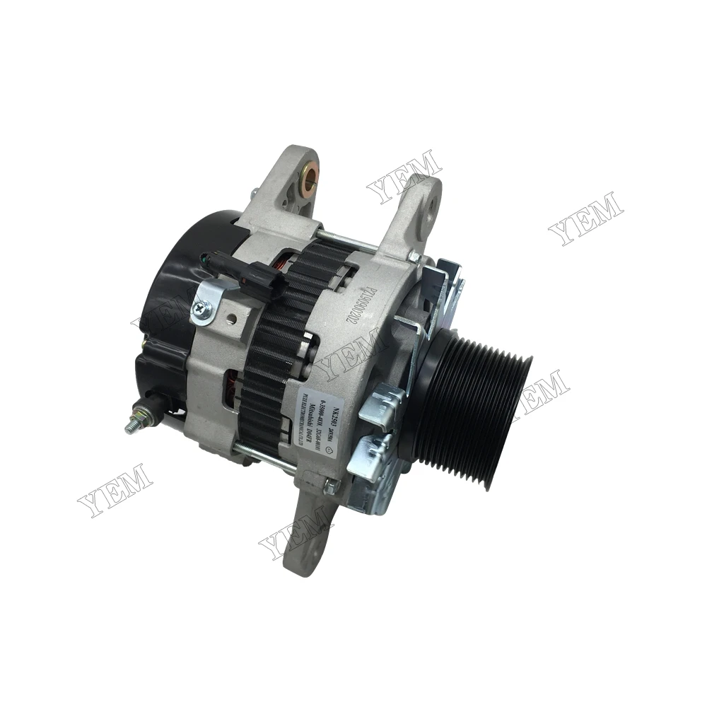 Alternator for Mitsubishi D04FR 12PK SK140-8 Replacement Engine Parts 2