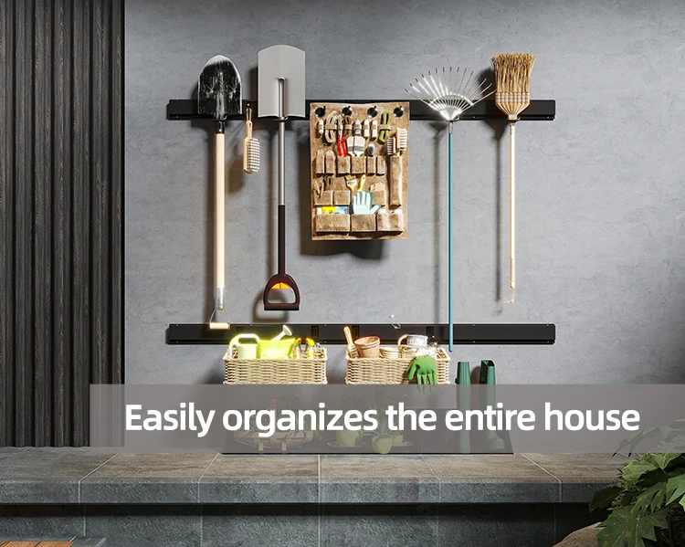 Multi-layer dual-use storage racks hooks wall organisation hooks for hanging wall manufacture