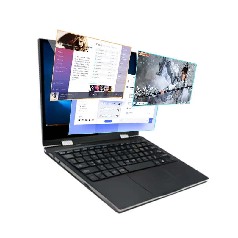 2025 Portable Notebook 11.6 Inch IPS Touch Screen 512GB SSD English Keyboard  1TB Hard Drive Intel Education LAPTOP