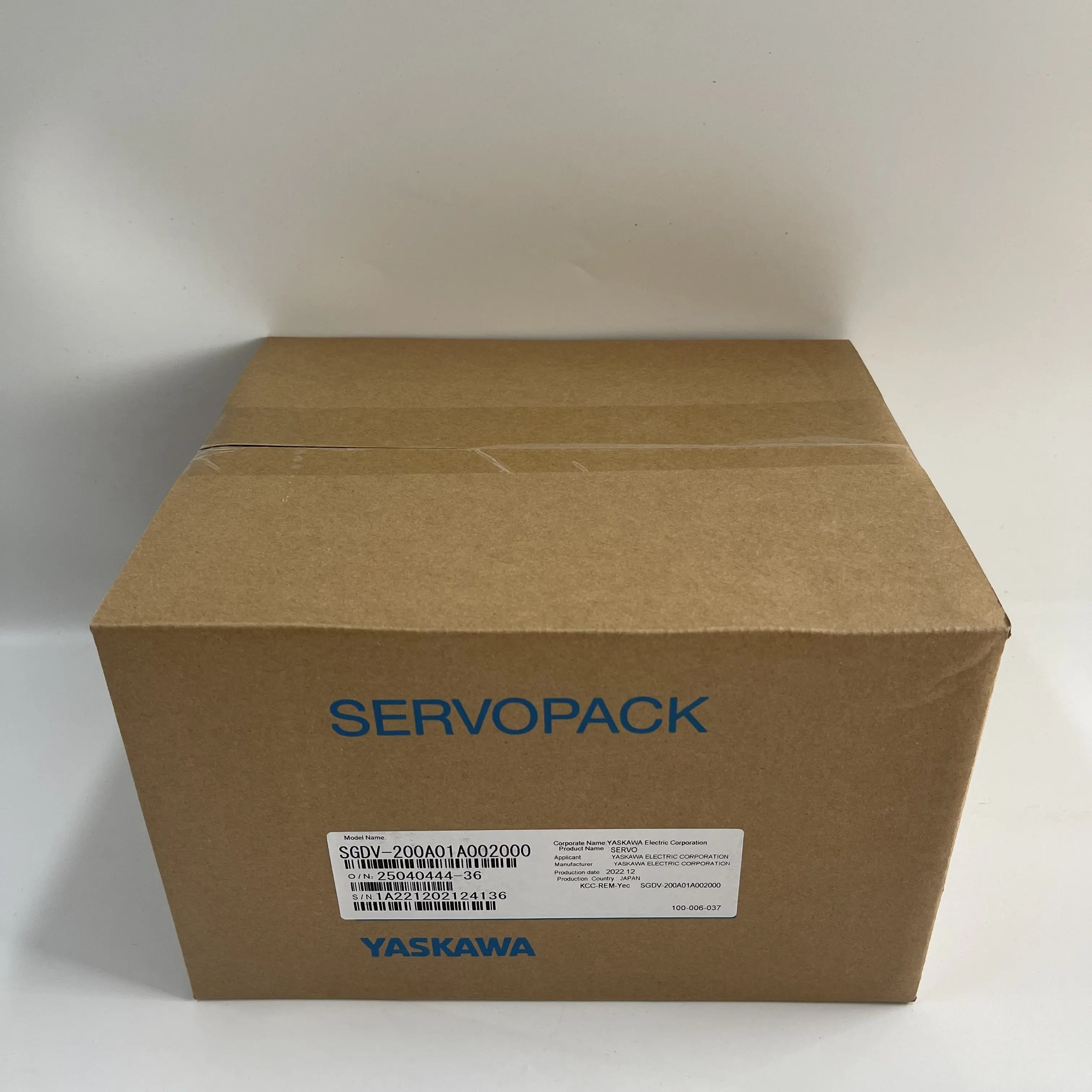 YASKAWA Servo Drive SGDV-200A01A002000 YASKAWA Servo Drive SGDV-200A01A002000