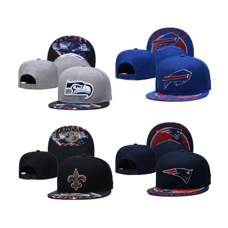 Ready To Ship Embroidery Nfl Hat Us Sports Snapback Caps For Team - Buy ...