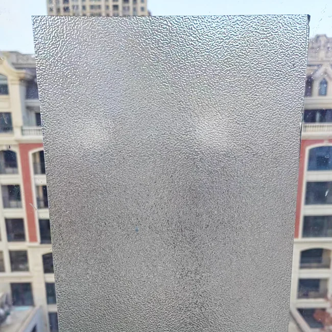 4MM,5MM,6MM Clear Nashiji Pattern Glass in Ready Stock