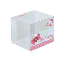 PVC/PET clear plastic display box Custom PET box for retail packaging for skin care bay skin protectors