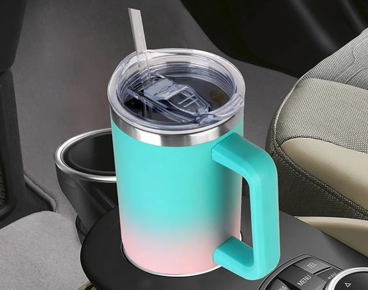 40oz Stainless Steel Beer Cup Double Wall Insulated Vacuum Tumbler With ...