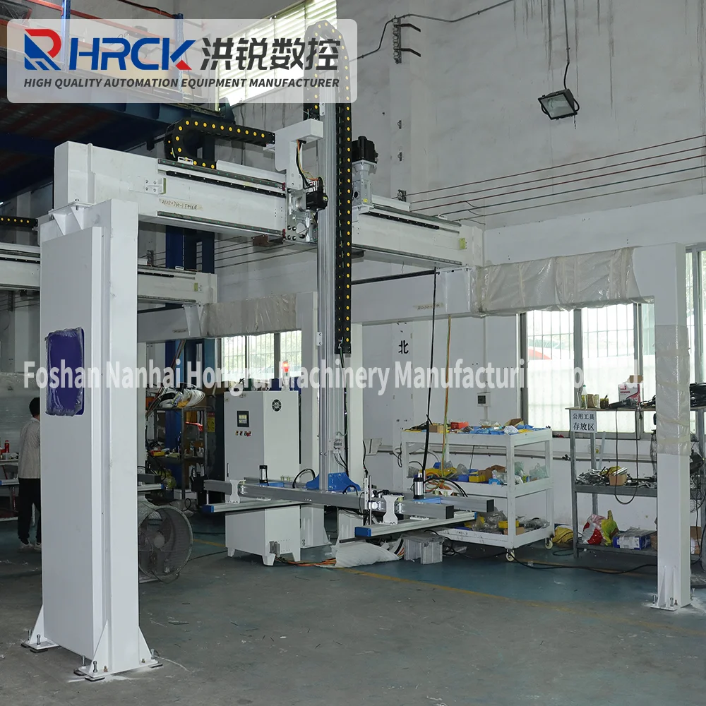 Hongrui Reasonable Price Loading and Unloading  Gantry Gobot Small Size With Single Side Support
