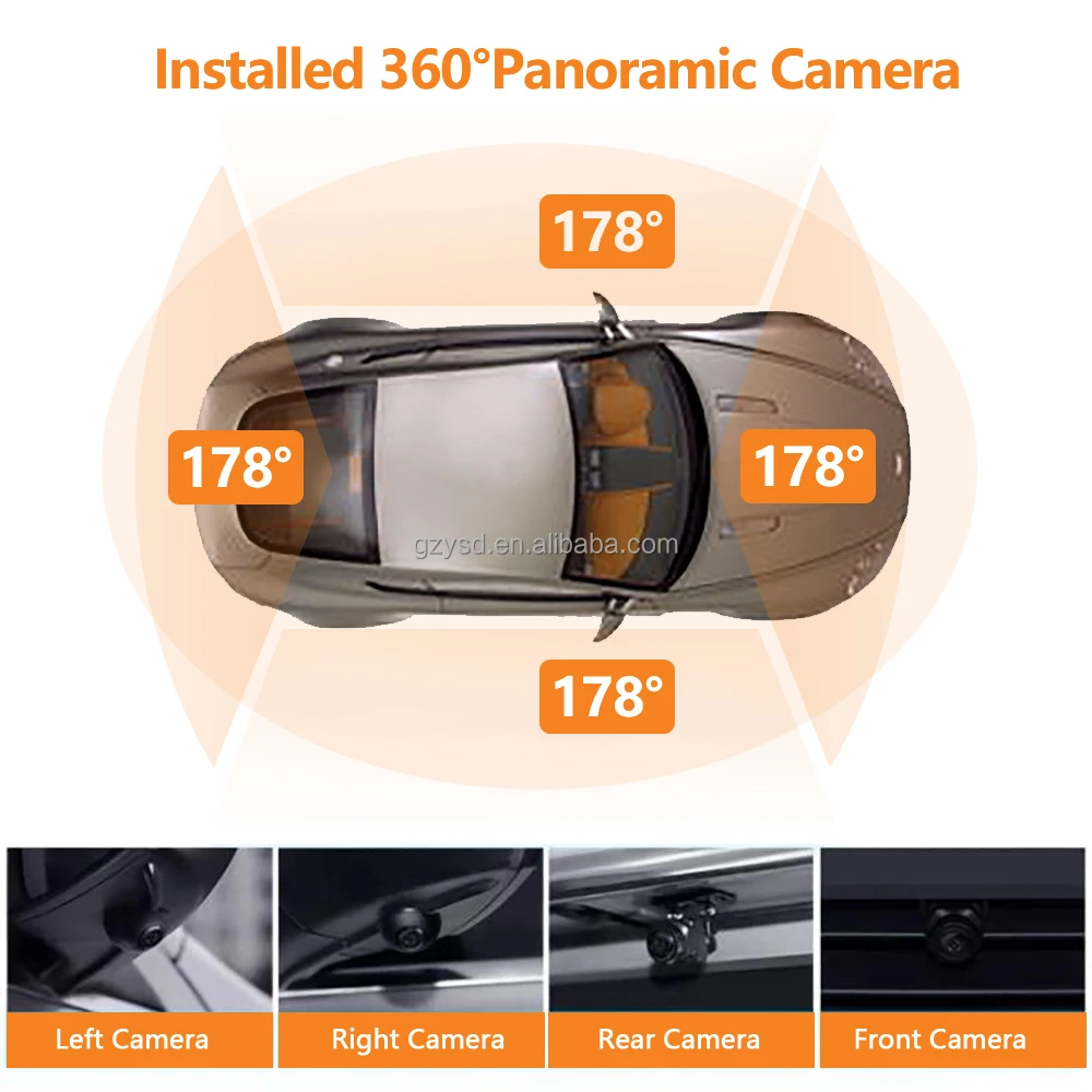 360 Camera Parking 360 Reverse Backup Camera Android Car Video Dvd