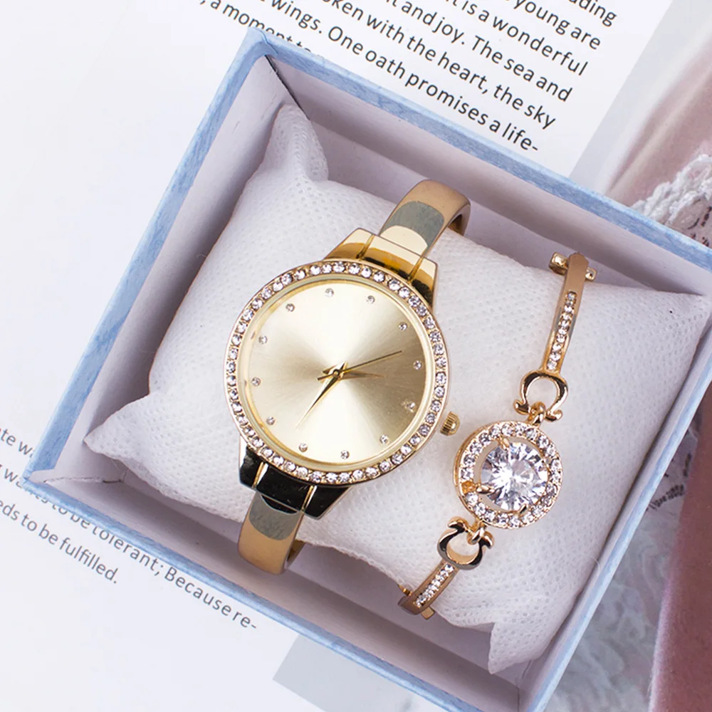 Wholesale Casual Women Romantic Fashion Clock Bracelet Watch Set - Buy Watch  And Bracelet Sets,Classic Quartz Watch,Bracelet Set Gift Sets Product on  Alibaba.com