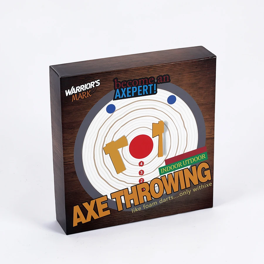 Top Quality Recycled Custom Mini Children Axe Throwing Board Game Safe Family Target Game with Foam Axes factory