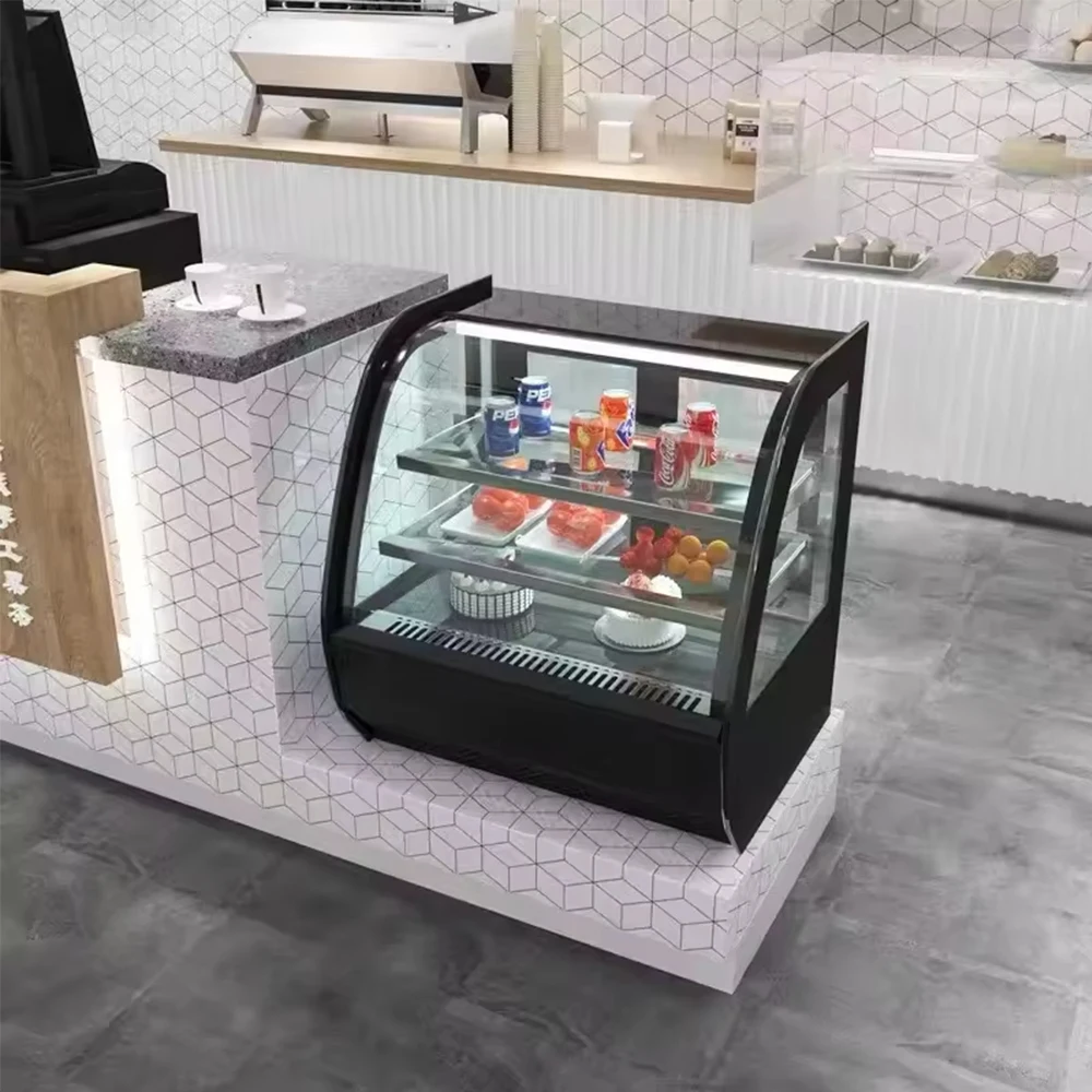 Rebirth Cupcake Display Refrigerator Refrigerated Counter Top Cake Display Refrigerated Sandwich Display Cooler