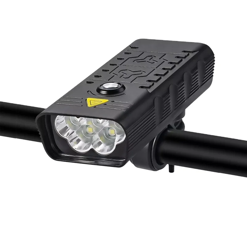 10000mah Power Bank Bike Light 3000 Lumens Bicycle Accessories 5t6 Led Super Bright Bicycle Light and Rear Light