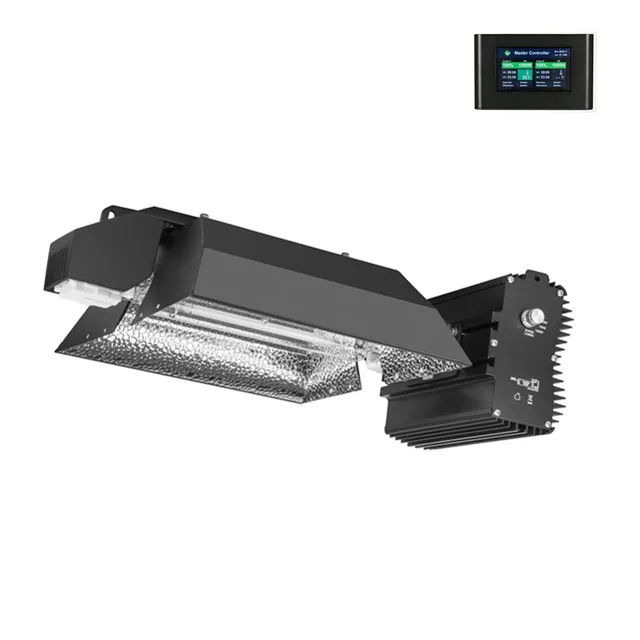 Лучшее качество 1000W 120V 240V 277V DE электронный балласт с алюминиевым отражателем двухконцевой HPS светать приспособление